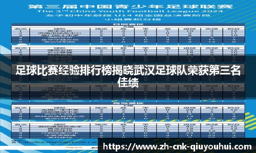 足球比赛经验排行榜揭晓武汉足球队荣获第三名佳绩
